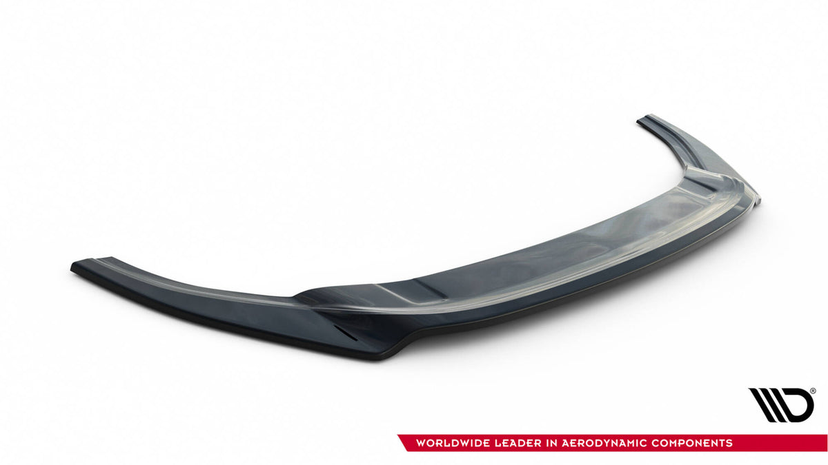 Street+ Spoilerlippe Front Ansatz V.2 passend für VW Golf R / R-Line Mk7  schwarz Hochglanz – Ansicht 5
