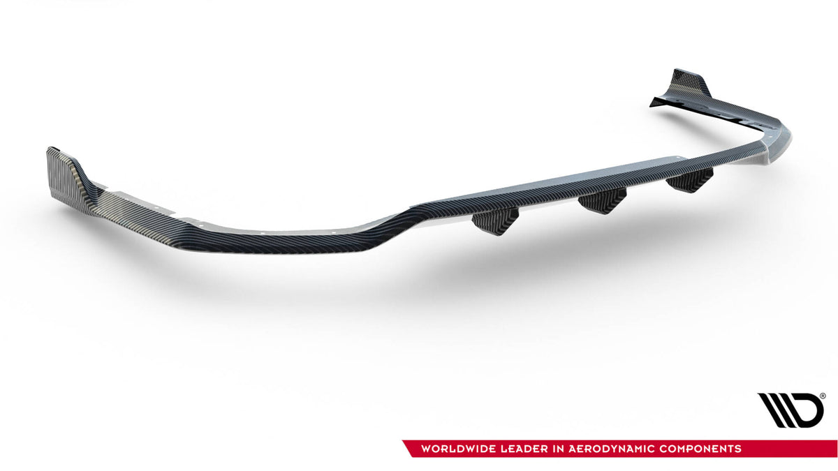 Prepreg Carbon Fiber Diffusor Heck Ansatz passend für BMW X7 M-Paket G07 Facelift (version mitout towbar) – Ansicht 8