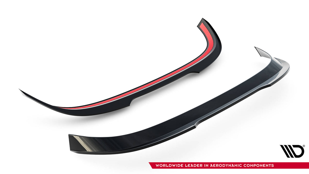 Heckspoiler Lippe V.2 VW Golf  R-Performance Hatchback Mk8 Facelift schwarz Hochglanz – Ansicht 9
