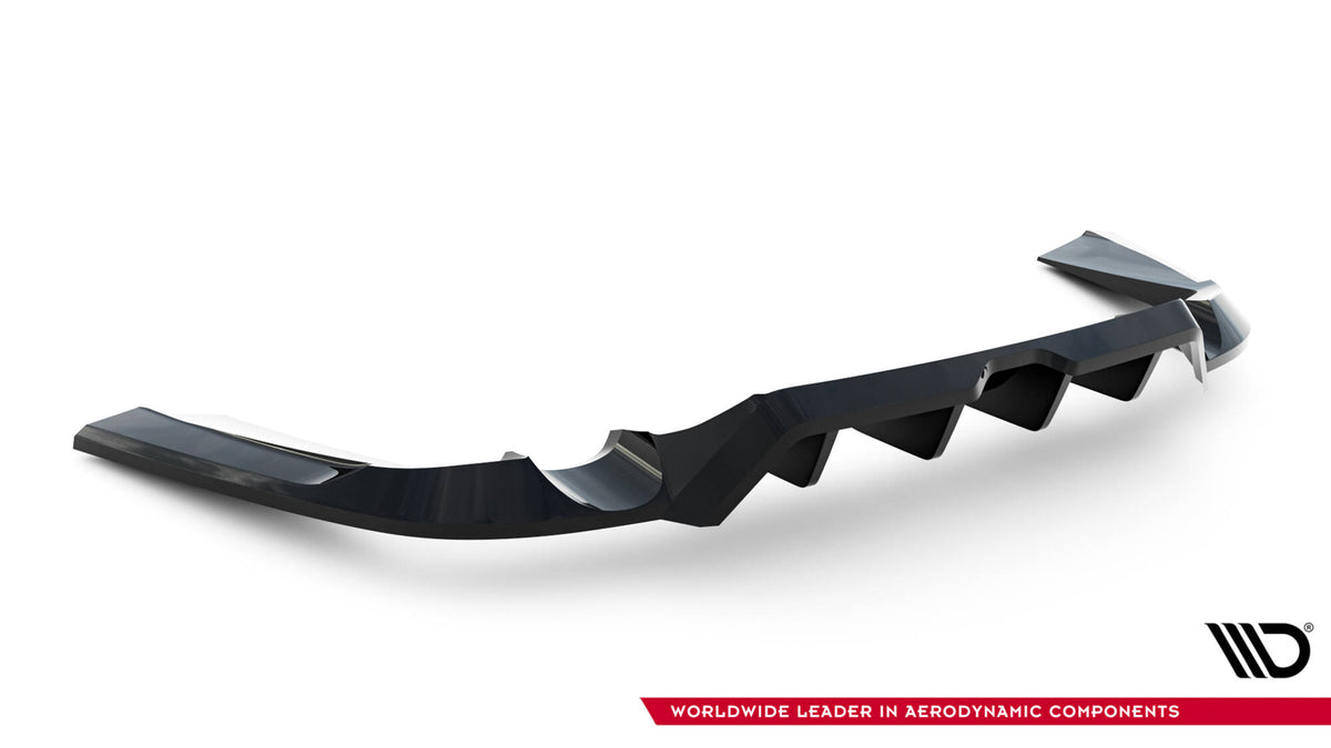 Street+ Mittlerer Diffusor RACE passend für Land Rover Range Rover Sport Mk2 schwarz Hochglanz – Ansicht 6