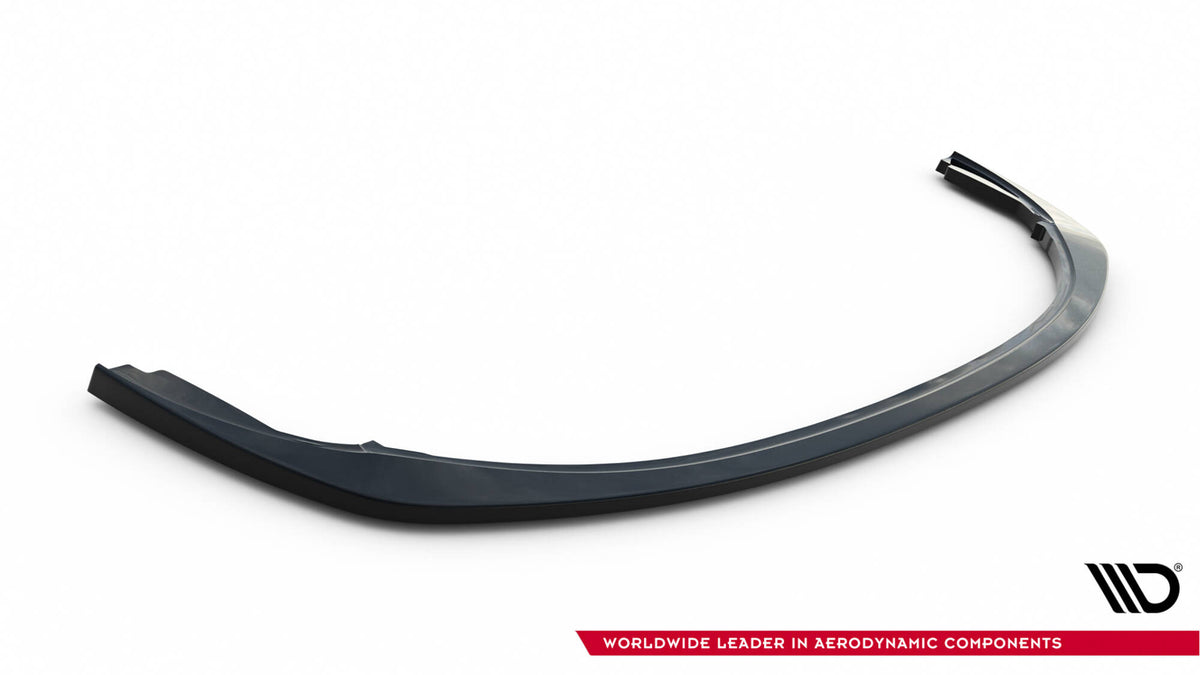 Street+ Spoilerlippe Front Ansatz passend für RENAULT MEGANE 3 RS v.2 schwarz Hochglanz – Ansicht 5
