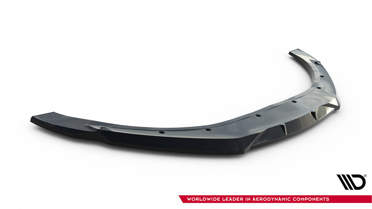 Street+ Spoilerlippe Front Ansatz V.2 passend für Audi TT S / TT S-Line 8J Facelift schwarz Hochglanz – Ansicht 5