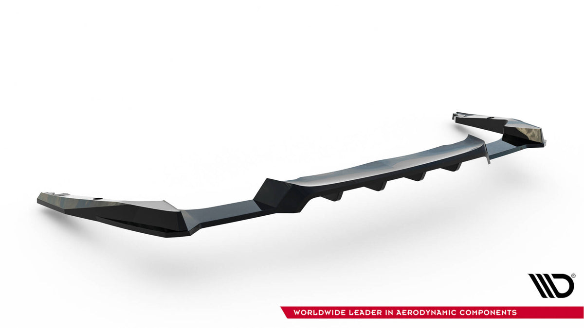 Street+ Mittlerer Diffusor RACE passend für Subaru Impreza WRX STI Mk3 Facelift schwarz Hochglanz – Ansicht 6