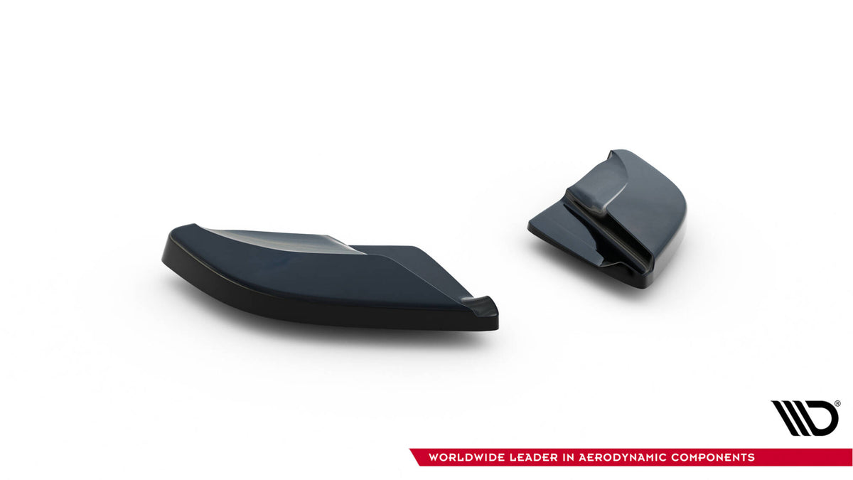 Heck Ansatz Flaps Diffusor V.2 passend für VW Scirocco Mk3  schwarz Hochglanz – Ansicht 6