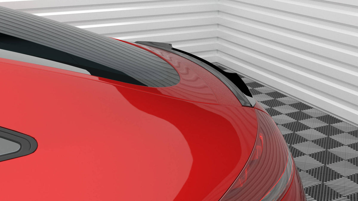 Heckspoiler Lippe Audi TT 8J schwarz Hochglanz – Ansicht 1