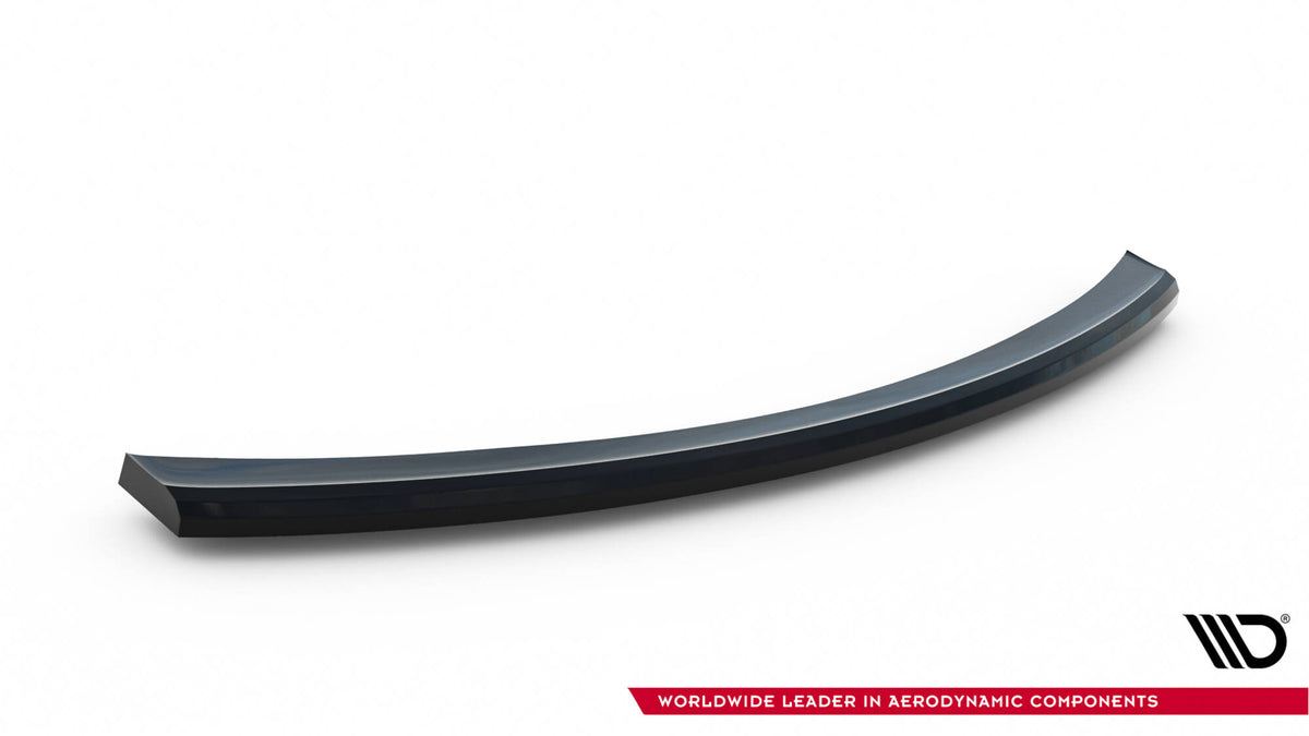 Mittlerer Diffusor Heck Ansatz passend für Audi TT S-Line 8J Facelift schwarz Hochglanz – Ansicht 5