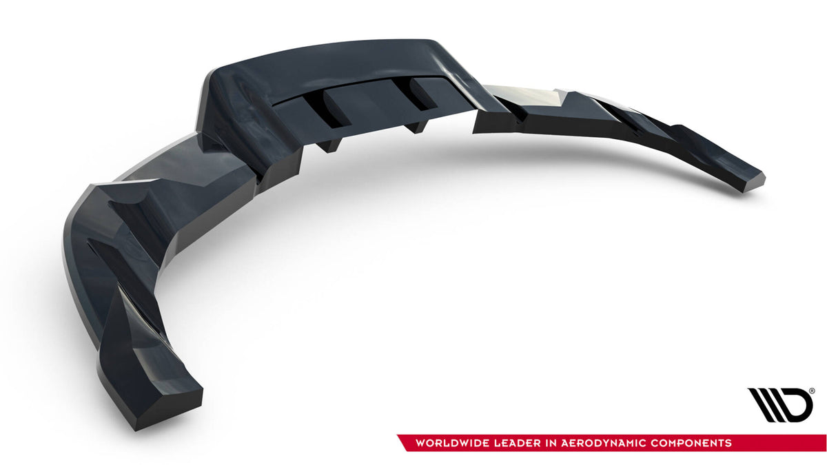 Street+ Mittlerer Diffusor RACE V.2 passend für Tesla Model 3 Performance Mk1 Facelift schwarz Hochglanz – Ansicht 6