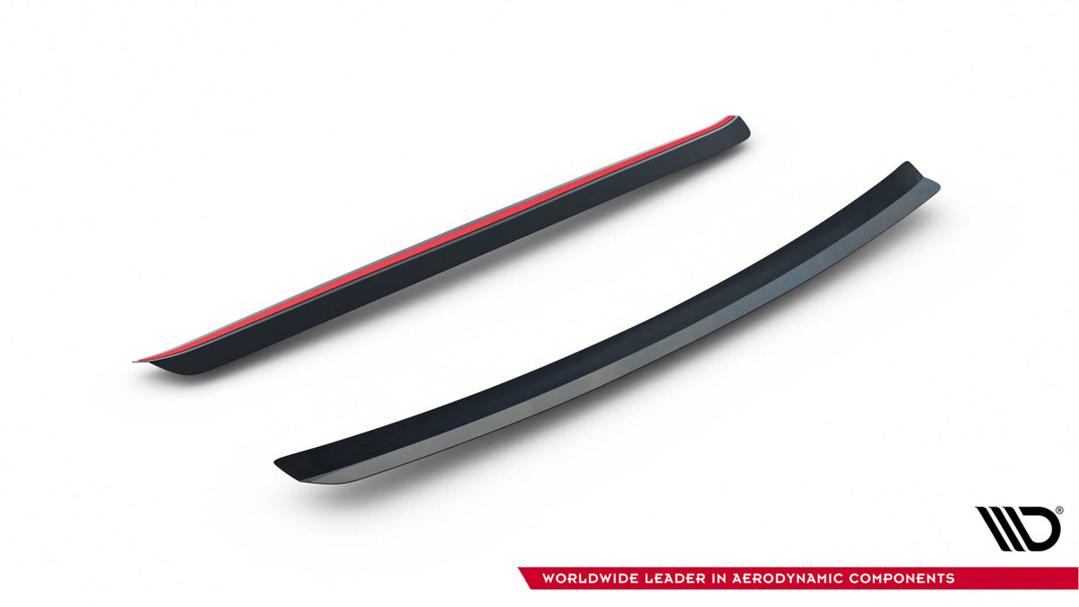 OBERER Heckspoiler Lippe BMW M3 / 3 M-Paket E36 Coupe GT Klasse schwarz Hochglanz – Ansicht 6