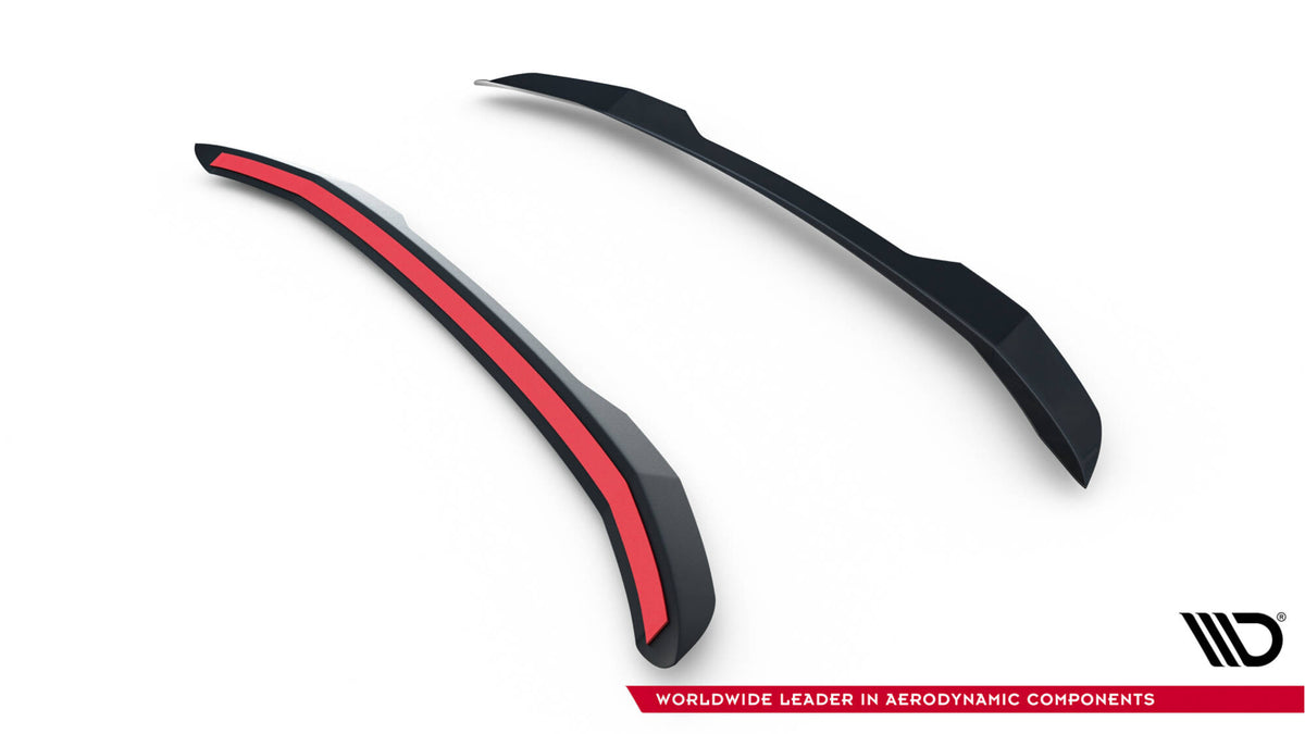 Heckspoiler Lippe Peugeot 308 GT Hatchback Mk3 schwarz Hochglanz – Ansicht 7