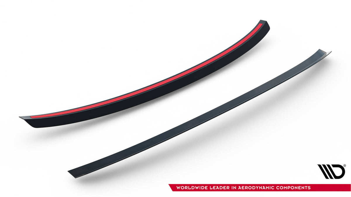 Heckspoiler Lippe V.2 Audi S4 / A4 Standard / S-Line / Competition Limousine B9 / B9 Facelift schwarz Hochglanz – Ansicht 8