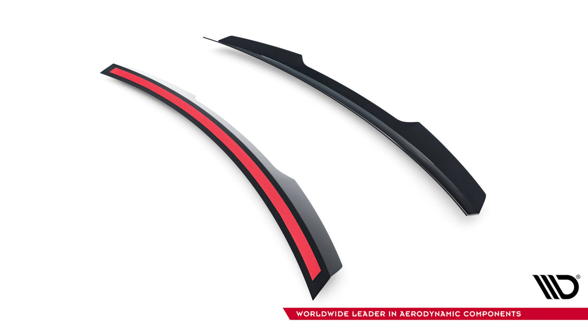 Heckspoiler Lippe Renault Laguna Hatchback GT Mk3 schwarz Hochglanz – Ansicht 6