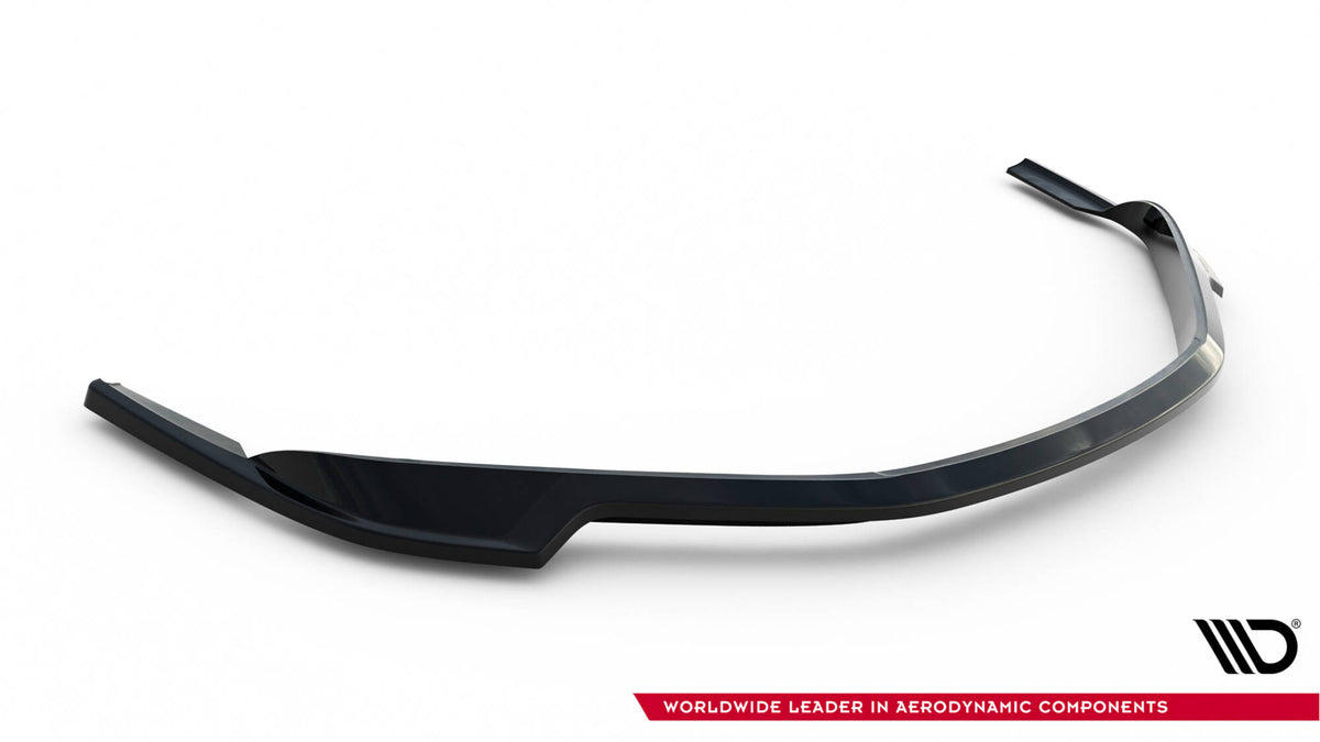 Street+ Spoilerlippe Front Ansatz passend für Porsche 911 Turbo S Sport Package 992 schwarz Hochglanz – Ansicht 5