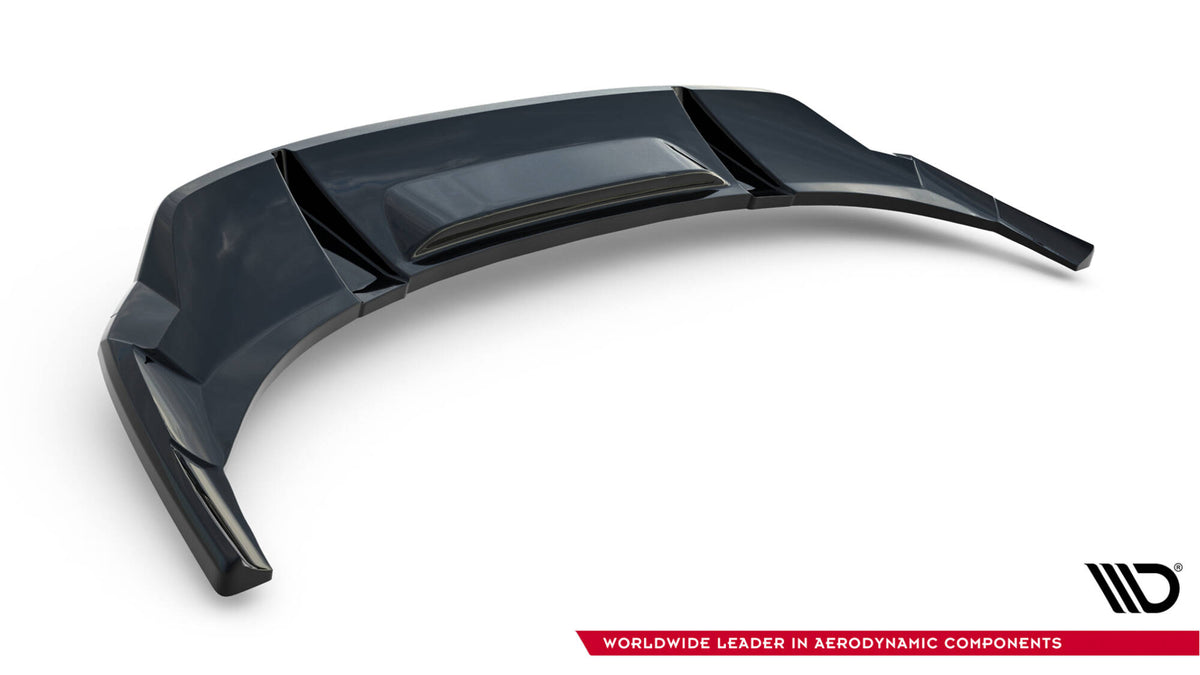Street+ Mittlerer Diffusor RACE passend für Audi e-Tron S-Line schwarz Hochglanz – Ansicht 7