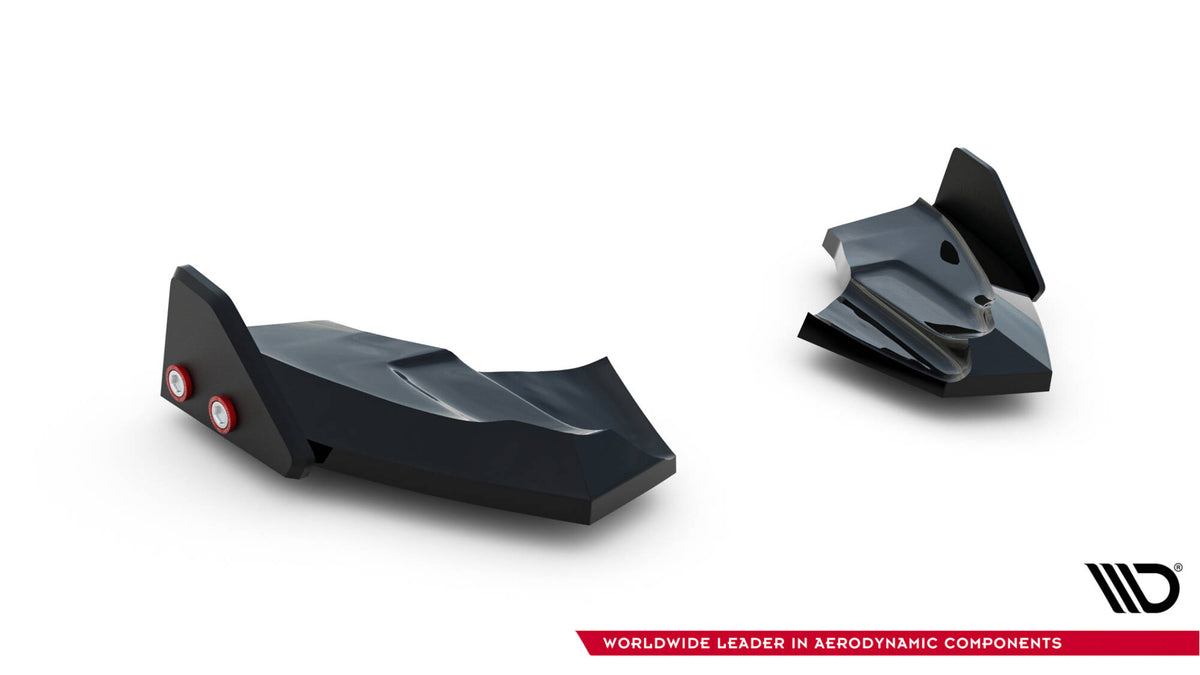Heck Ansatz Flaps Diffusor V.3 + Flaps passend für Ford Fiesta ST Mk7 Facelift – Ansicht 6