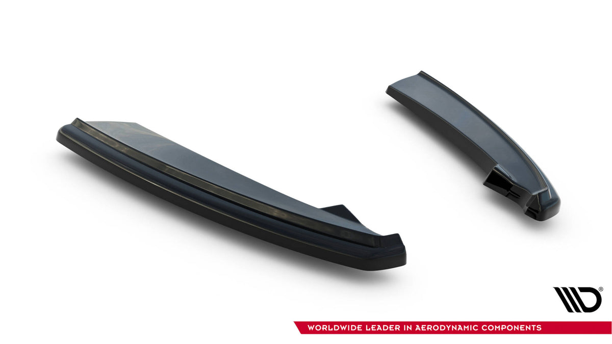 Heck Ansatz Flaps Diffusor passend für Lexus LC 500 schwarz Hochglanz – Ansicht 6