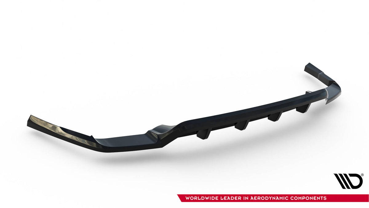 Street+ Mittlerer Diffusor RACE passend für Volvo XC60 Mk2 schwarz Hochglanz – Ansicht 6