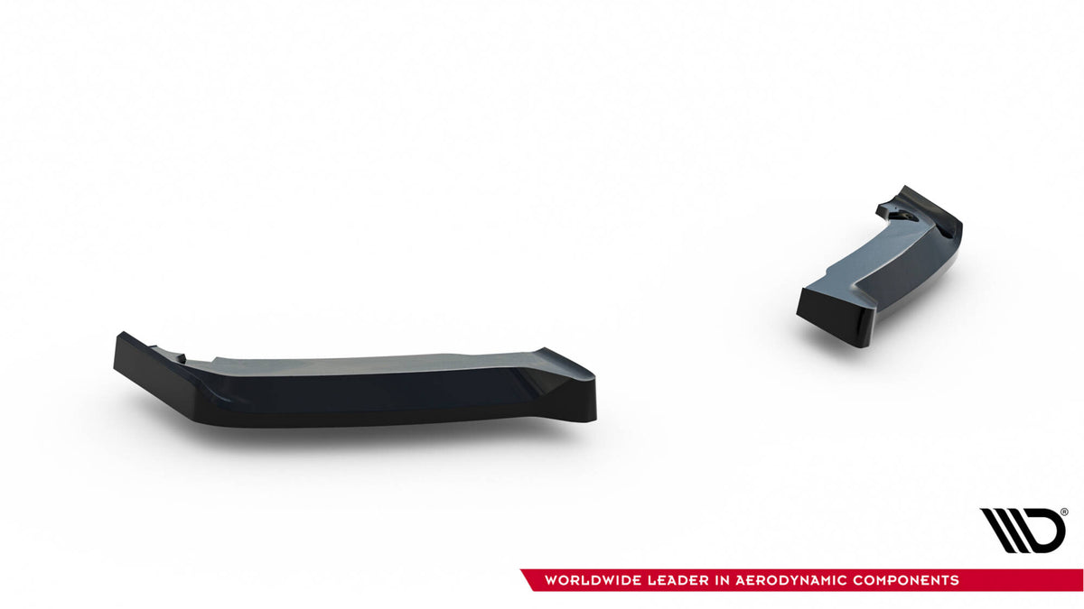 Heck Ansatz Flaps Diffusor V.1 passend für Toyota GR Yaris Mk4 Facelift schwarz Hochglanz – Ansicht 6