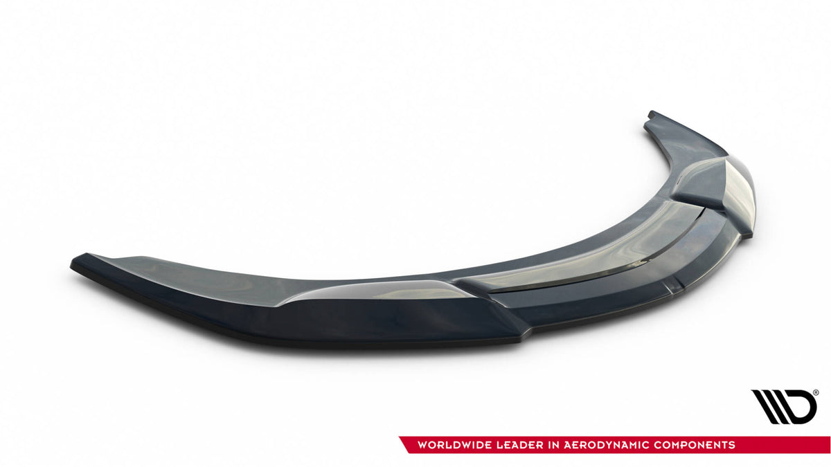 Street+ Spoilerlippe Front Ansatz V.2 passend für BMW 6er Coupe E63 / Cabrio E64  schwarz Hochglanz – Ansicht 5