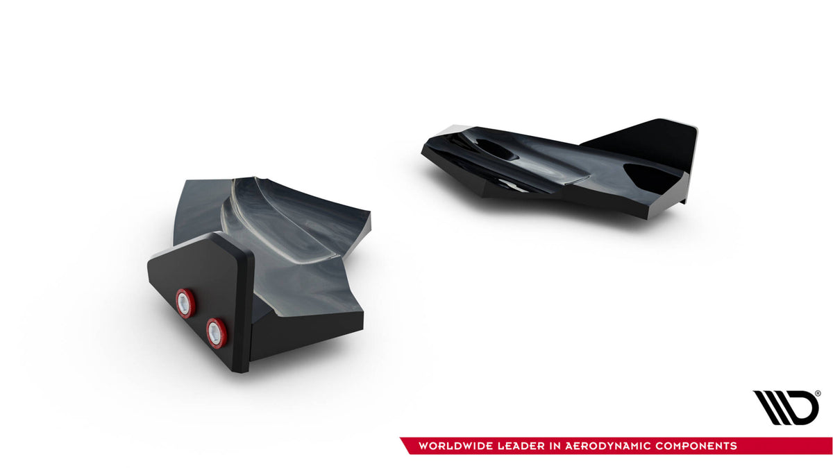 Heck Ansatz Flaps Diffusor V.3 + Flaps passend für Ford Fiesta ST Mk7 Facelift – Ansicht 7