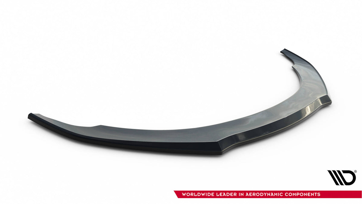 Street+ Spoilerlippe Front Ansatz passend für Audi S7 / A7 S-Line C7 FL schwarz Hochglanz – Ansicht 5