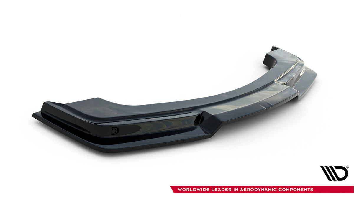 Street+ Spoilerlippe Front Ansatz V.2 passend für BMW M3 / 3 M-Paket Coupe / Cabrio E36 schwarz Hochglanz – Ansicht 5