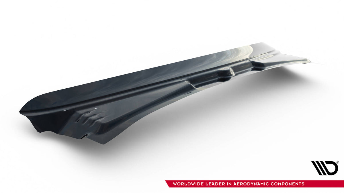 Verlangerung MotorHaube Ford Focus Mk3 / Mk3 FL / ST / RS schwarz Hochglanz – Ansicht 7