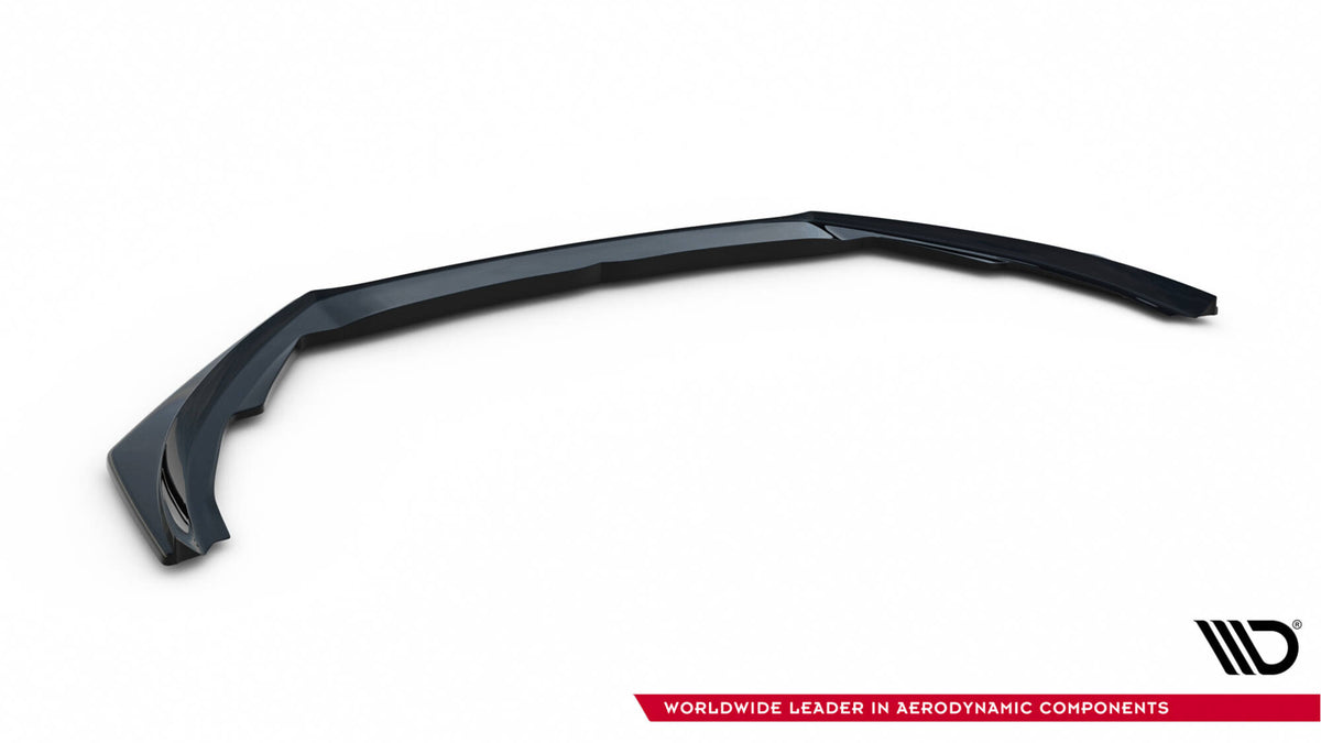 Street+ Spoilerlippe Front Ansatz V.5 passend für Ford Focus ST / ST-Line Mk4 Facelift schwarz Hochglanz – Ansicht 6