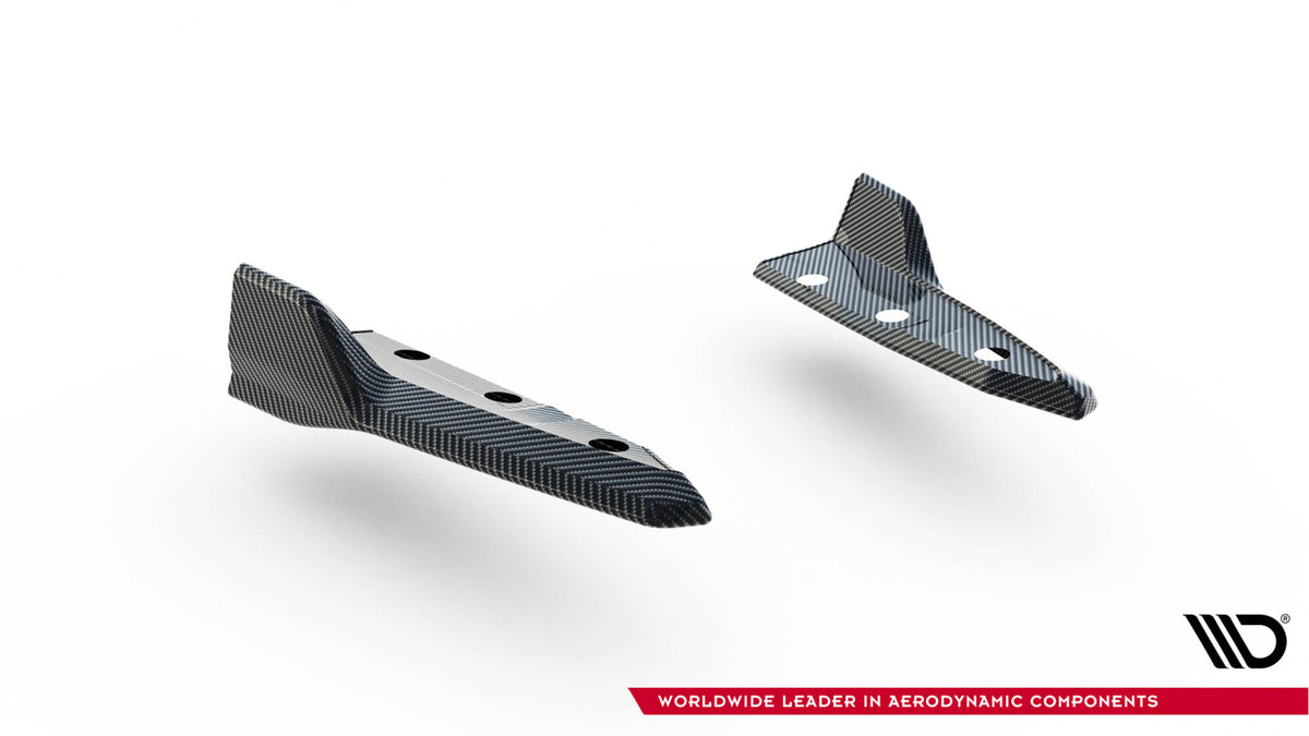 Prepreg Carbon Fiber Heck Ansatz Flaps Diffusor passend für BMW X5 M F95 Facelift – Ansicht 7