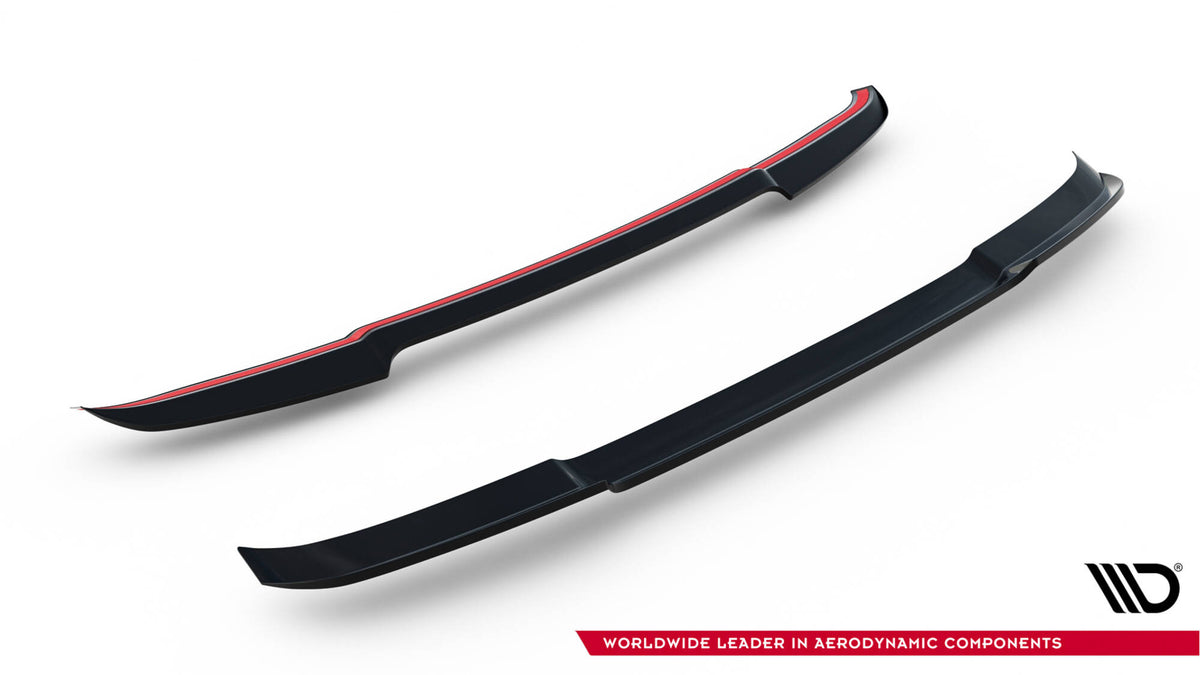 Heckspoiler Lippe for V.1 BMW X5 G05 M-Paket schwarz Hochglanz – Ansicht 7