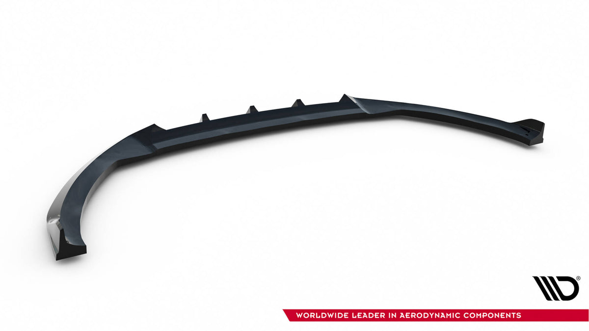 Street+ Spoilerlippe Front Ansatz V.6 passend für Ford Focus ST Mk3 Facelift schwarz Hochglanz – Ansicht 6