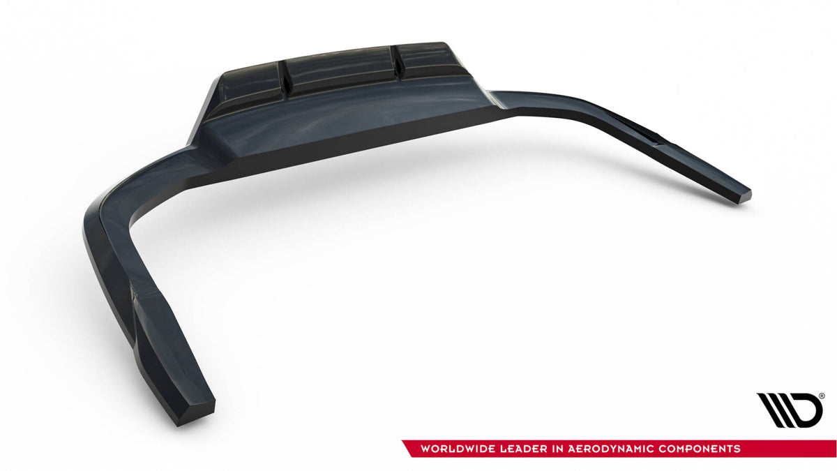 Street+ Mittlerer Diffusor RACE passend für Audi A5 F5 Facelift schwarz Hochglanz – Ansicht 7