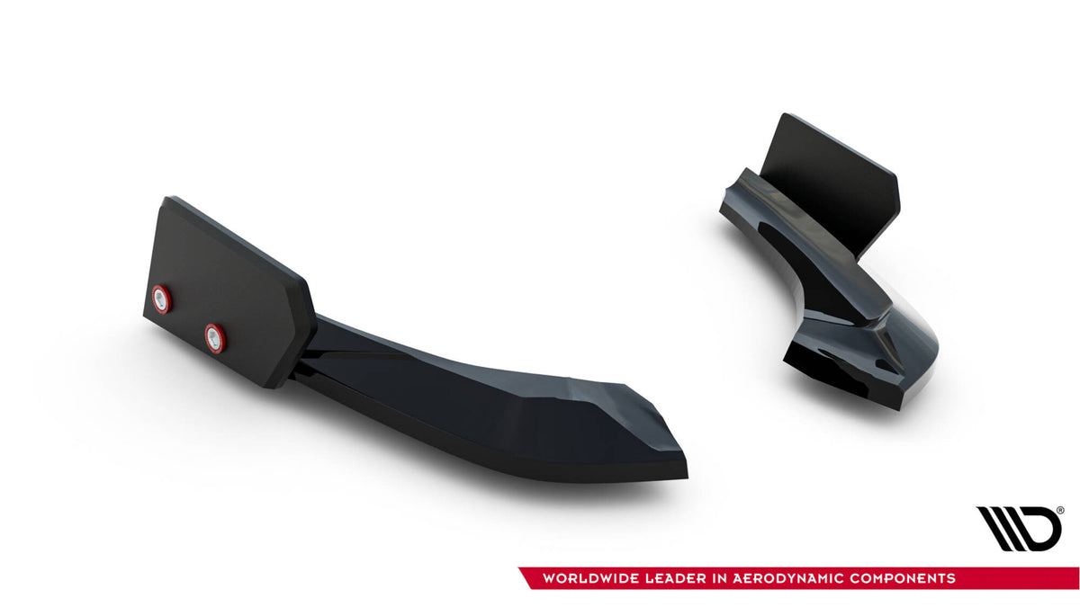 Heck Ansatz Flaps Diffusor V.5 + Flaps passend für (Für heckansatz V.3) BMW 1er M-Paket / M140i F20 Facelift – Ansicht 5
