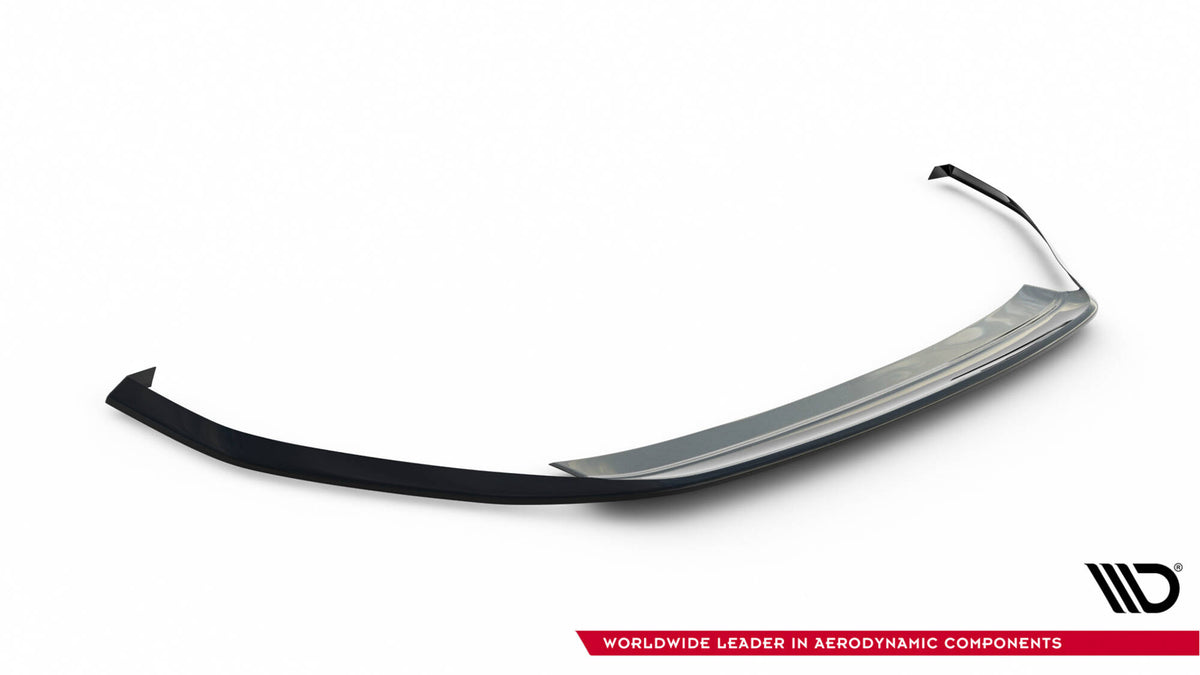 Street+ Spoilerlippe Front Ansatz V.4 passend für VW Golf GTI / GTD Mk7 Facelift schwarz Hochglanz – Ansicht 5