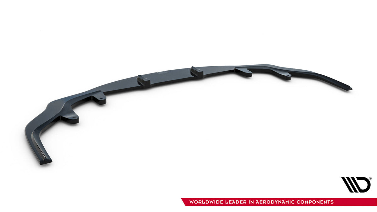 Street+ Spoilerlippe Front Ansatz V.2 passend für Lexus RC Mk1 schwarz Hochglanz – Ansicht 6