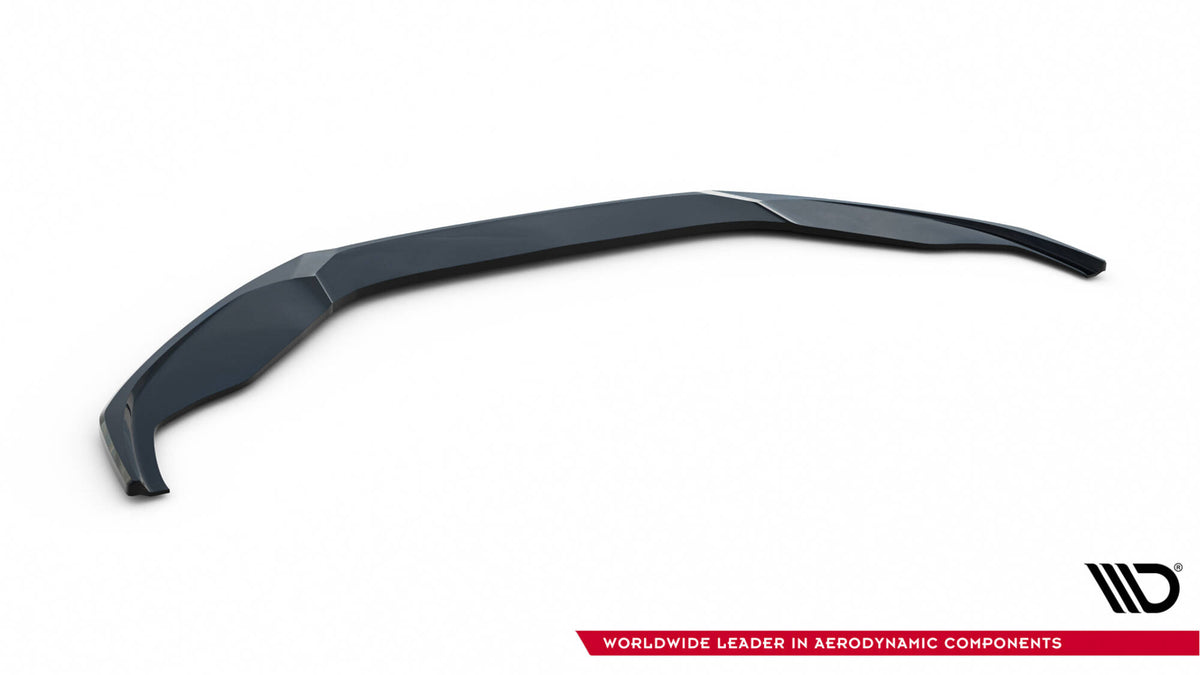Street+ Spoilerlippe Front Ansatz V.2 passend für Audi A6 / A6 C7 S-line/ S6 C7 Facelift schwarz Hochglanz – Ansicht 5