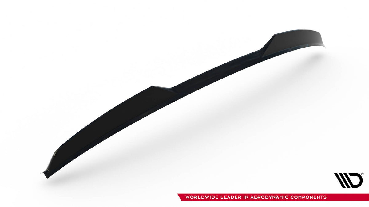 Heckspoiler Lippe 3D Skoda Octavia RS / Sportline / Standard Liftback MK4 / Mk4 Facelift schwarz Hochglanz – Ansicht 6