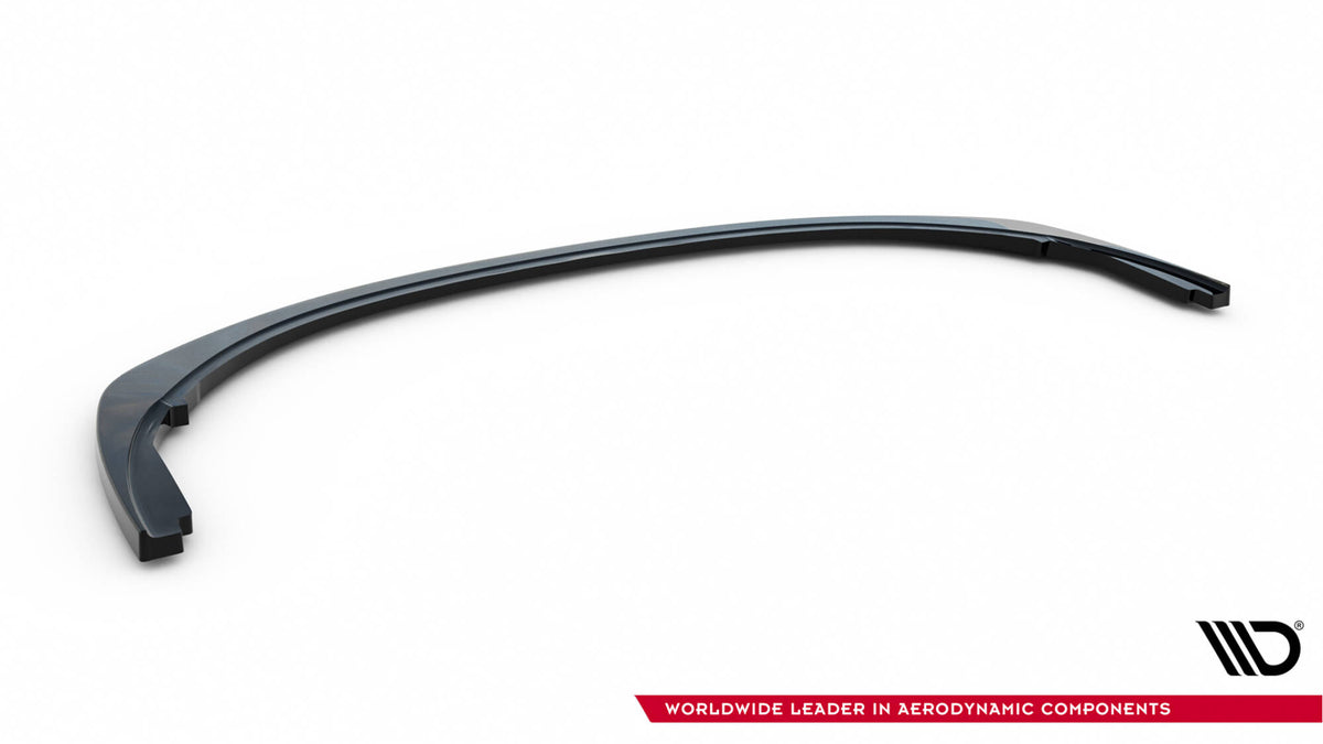 Street+ Spoilerlippe Front Ansatz passend für RENAULT MEGANE 3 RS v.2 schwarz Hochglanz – Ansicht 6
