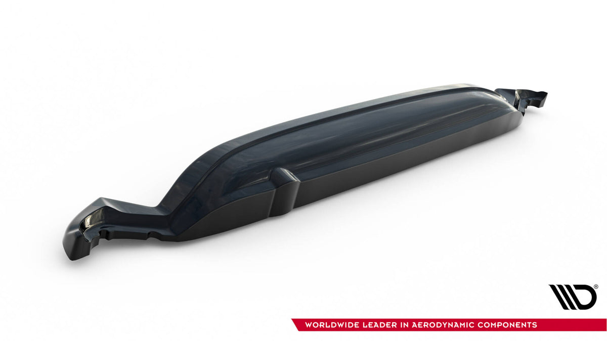 Street+ Mittlerer Diffusor RACE passend für Toyota IQ schwarz Hochglanz – Ansicht 5