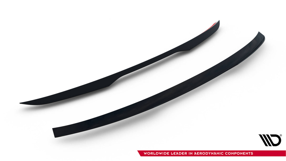 Niedriger Heckspoiler Lippe Maserati Levante GT Mk1 Facelift schwarz Hochglanz – Ansicht 6