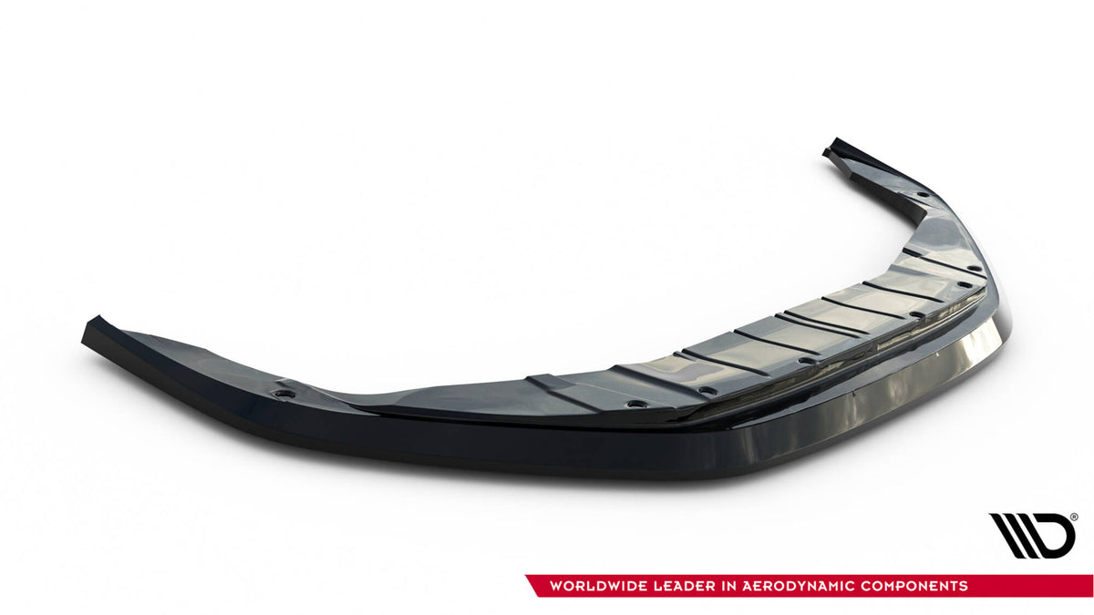 Street+ Spoilerlippe Front Ansatz passend für V.1 Porsche 718 Cayman GTS 982c / 718 Boxster GTS 982  schwarz Hochglanz – Ansicht 5