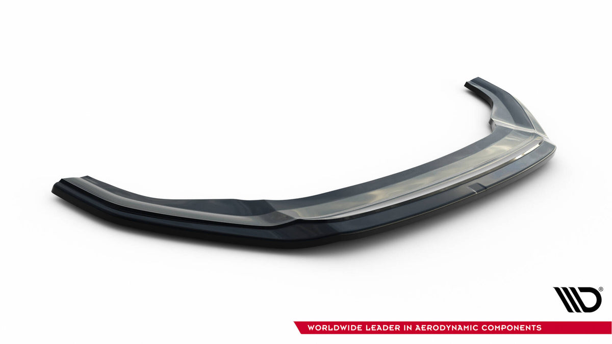 Street+ Spoilerlippe Front Ansatz V.2 passend für VW Golf GTI / GTD Mk7 Facelift schwarz Hochglanz – Ansicht 5