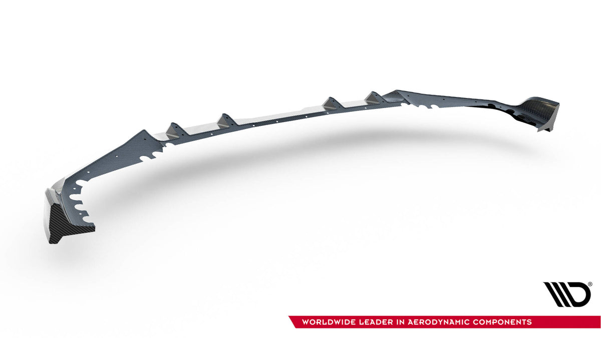 Prepreg Carbon Fiber Street+ Spoilerlippe Front Ansatz passend für BMW X5 M F95 Facelift – Ansicht 10
