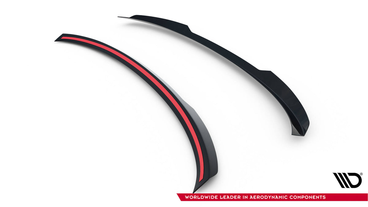 Niedriger Heckspoiler Lippe Audi e-tron schwarz Hochglanz – Ansicht 9