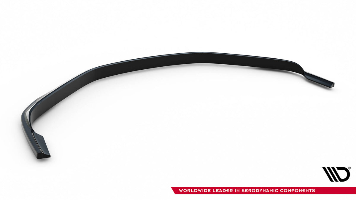 Street+ Spoilerlippe Front Ansatz passend für Porsche 911 Turbo S Sport Package 992 schwarz Hochglanz – Ansicht 6