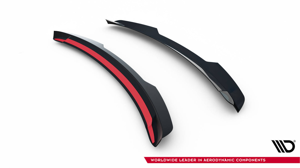 Heckspoiler Lippe V.1 Dodge Durango Facelift RT Mk3 schwarz Hochglanz – Ansicht 5