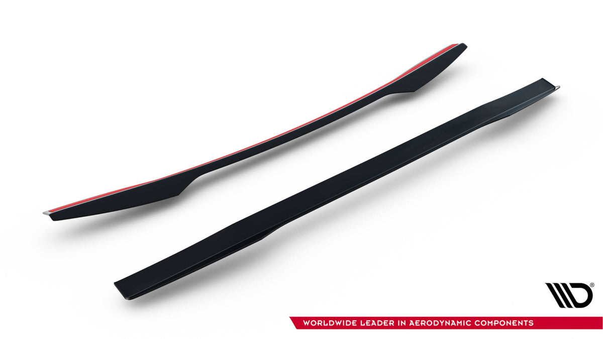 Heckspoiler Lippe Subaru Impreza WRX STI Mk3 Facelift schwarz Hochglanz – Ansicht 5