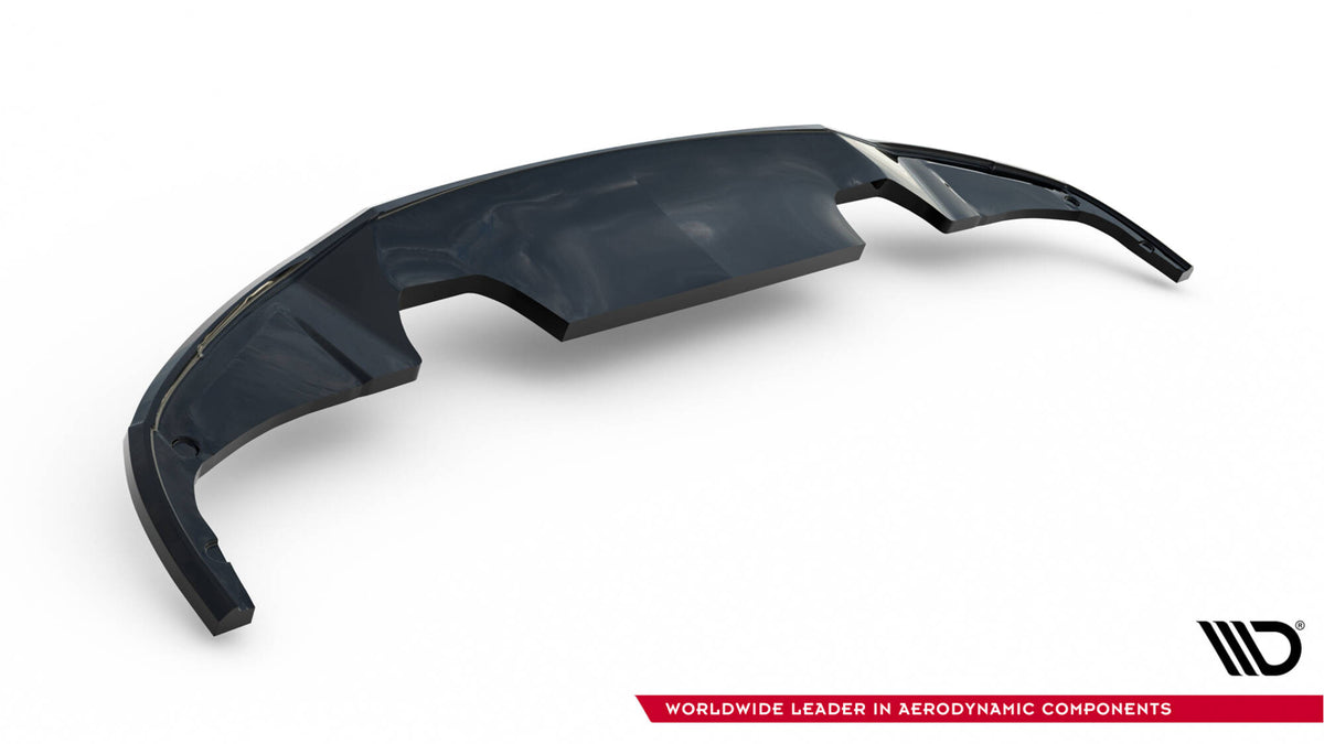 Street+ Mittlerer Diffusor RACE passend für Peugeot 308 GT Hatchback Mk3 schwarz Hochglanz – Ansicht 8