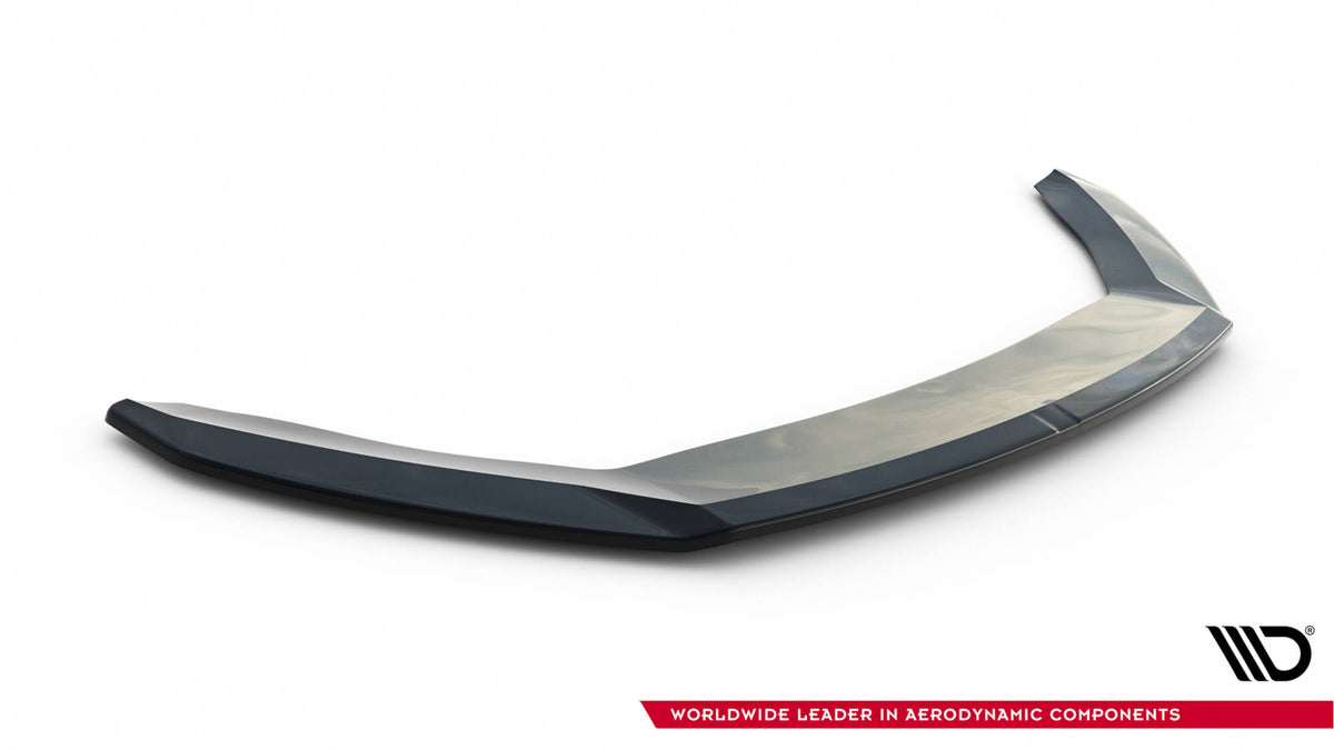 Street+ Spoilerlippe Front Ansatz V.2 passend für Seat Leon Cupra / FR Mk3 FL schwarz Hochglanz – Ansicht 5