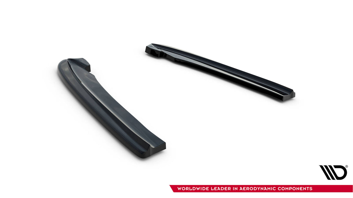 Heck Ansatz Flaps Diffusor passend für Audi RS5 Coupe / Sportback F5 schwarz Hochglanz – Ansicht 5