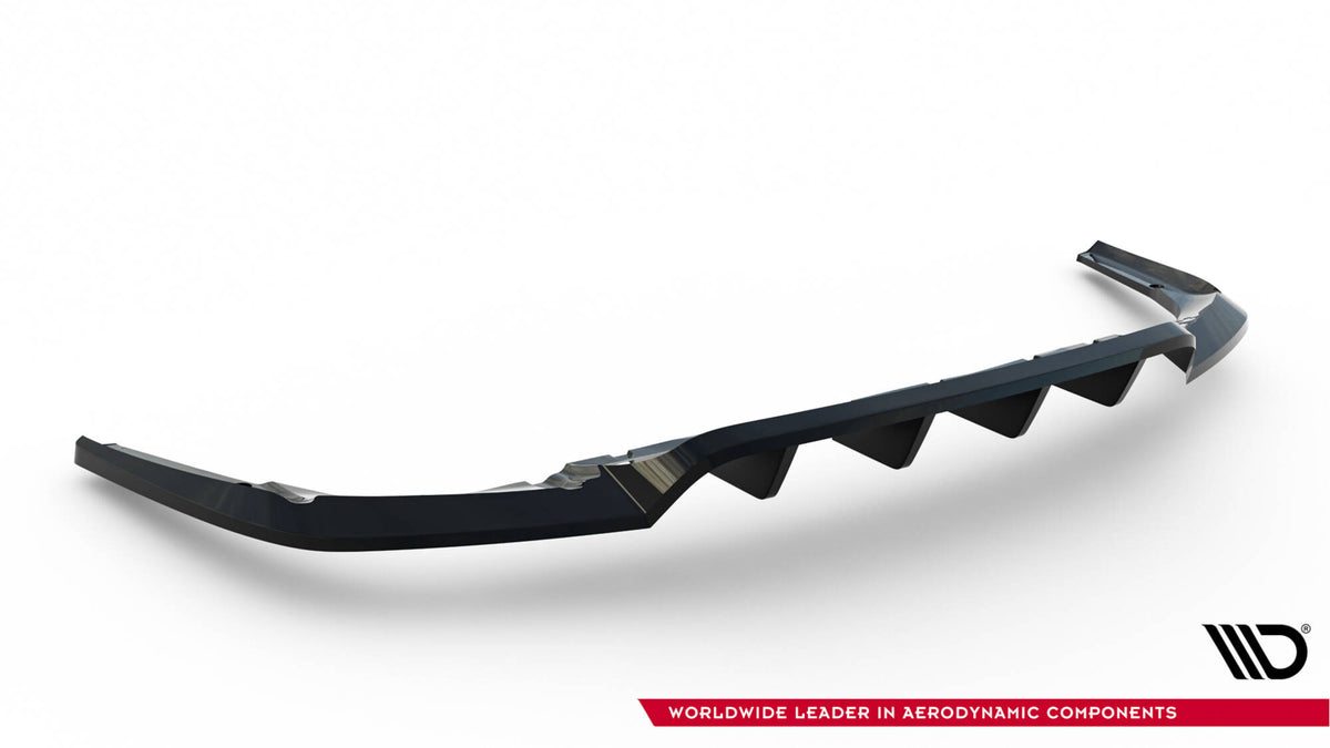 Street+ Mittlerer Diffusor RACE passend für Maserati Levante GT Mk1 Facelift schwarz Hochglanz – Ansicht 6